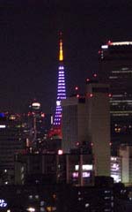 東京タワー50周年ライトアップ